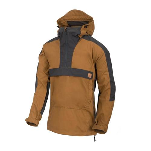 Helikon - Anorak Woodsman® Jacke - Coyote / Ash Grey - KU-WDN-DC-1185A - Militärjacken