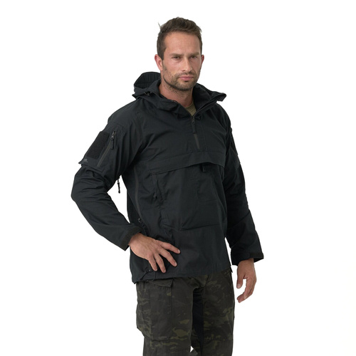 Helikon - Anorakjacke Tracer - Polycotton Stretch Ripstop - Schwarz - KU-TRR-SP-01 - Militärjacken