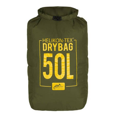 Helikon - Arid Dry Sack - Medium (50 L) - Olivgrün / Schwarz - AC-ADM-NL-0201B - Survival & Bushcraft