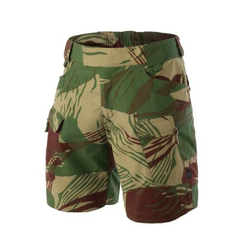 Helikon - Die Kurze Hose Urban Tactical Shorts 8.5'' - PolyCotton Stretch Ripstop - Rhodesian Camo - SP-UTS-SP-1K - Helikon Hose