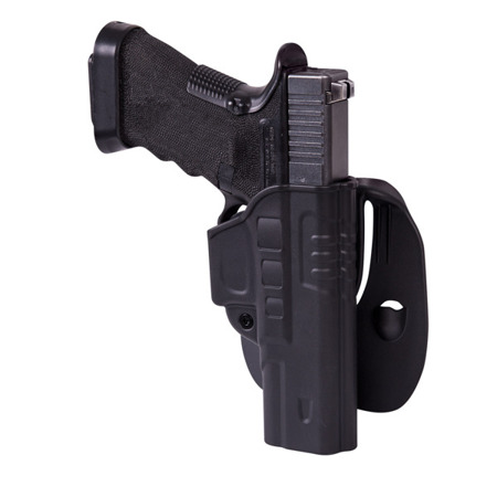 Helikon - Fast Draw Holster mit Paddel für Glock 17 - Schwarz - KB-PFG-MP-01 - Gürtelholster