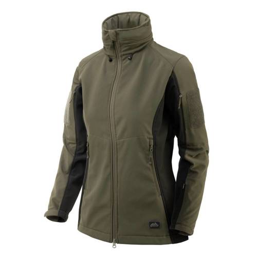 Helikon - Gunfighter-Jacke für Damen - Schwarz / Taiga Green - KU-GUW-FM-0901A - Militärjacken