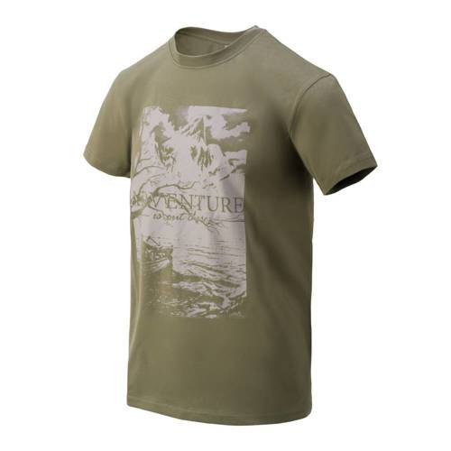 Helikon - T-Shirt Adventure Is Out There - Olive Green - TS-AIO-CO-02 - T-Shirts