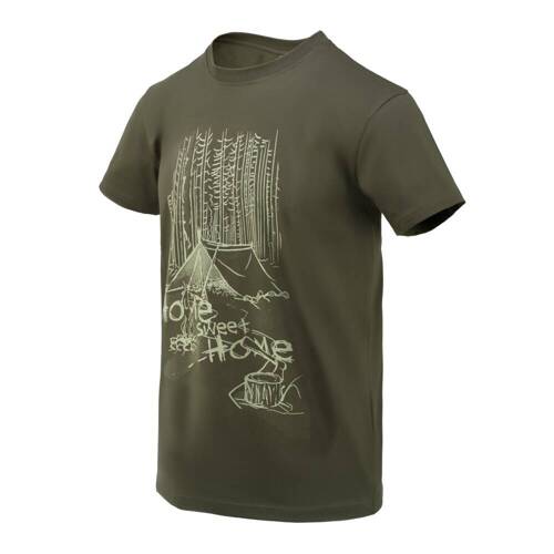 Helikon - T-Shirt Home Sweet Home - Baumwolle - Taiga Green - TS-HSH-CO-09 - T-Shirts