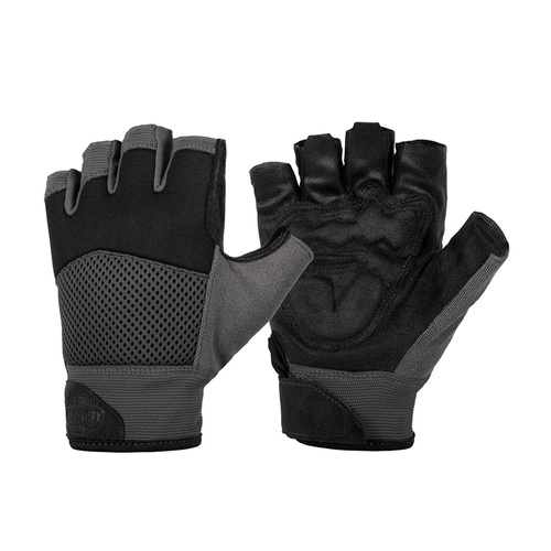 Helikon - Taktische Handschuhe Half Finger Mk2 - Schwarz / Shadow Grey - RK-HF2-NE-0135B - Taktisch Handschuhe