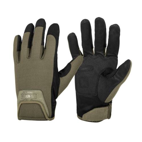 Helikon - Urban Tactical Mk2 Handschuhe - Schwarz / Grün - RK-UT2-NE-02-B05 - Helikon-Taktisch Handschuhe