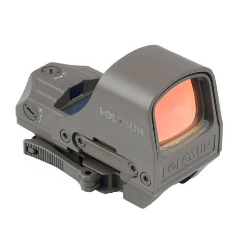 Holosun - Kollimator Open Reflex HS510C MRS - Sonnenkollektor - FDE - HS510C-FDE-R - Offenes Rotpunktvisiere