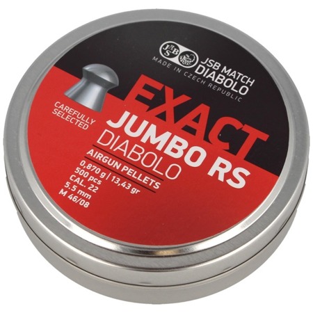 JSB - Exact Jumbo RS Pellets - 5,52 mm - 500 Stück - 546207-500 - Diabolos 