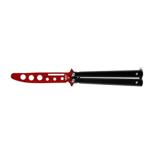 Joker - Butterfly Trainingsmesser - 3Cr13MoV - Schwarz / Rot - JKR830 - Trainingsmesser