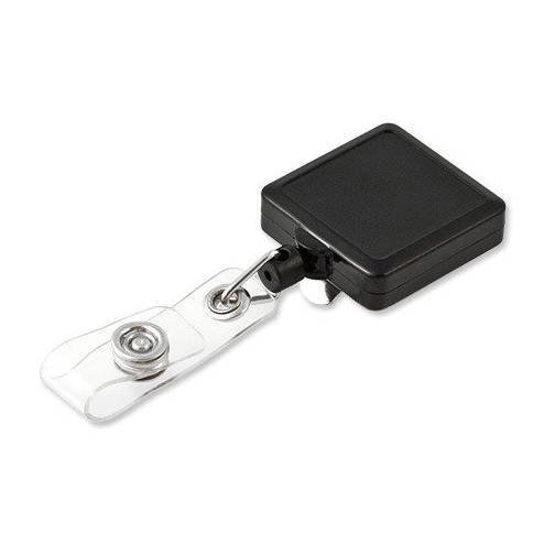 KEY-BAK - Retract-A-Badge ID Square mit Clip - 0200-137 - Fangriemen