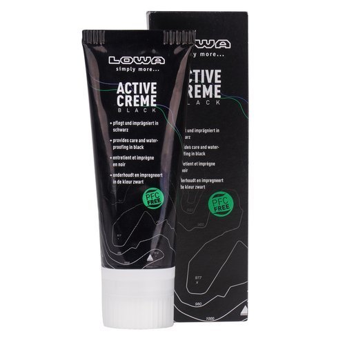 LOWA - Active Creme Leather Conditioner - Schwarz - 75 ml - Geschenkidee bis €12.5