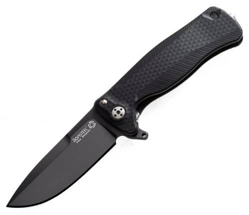 LionSteel - Klappmesser SR22A Flipper - Sleipner - Schwarz - SR22A BB - Survival Messer