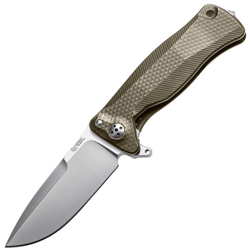 LionSteel - SR11 Klappmesser - Sleipner - Braun - SR11 B - EDC-Messer