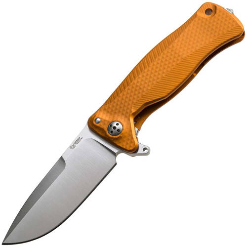 LionSteel - SR11A Klappmesser - Sleipner - Orange - SR11A OS - EDC-Messer