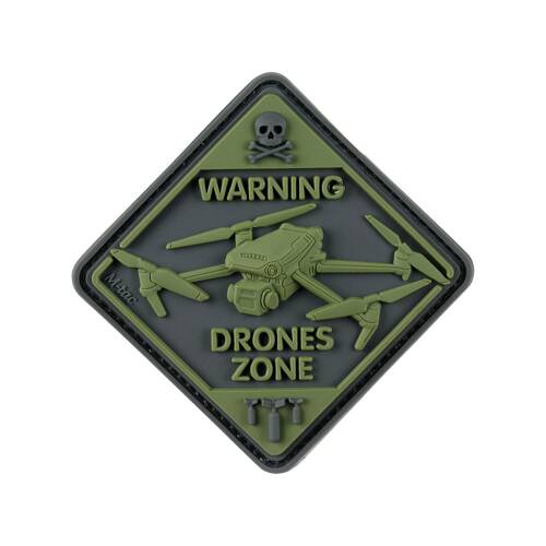 M-Tac – Drone Zone Patch – PVC 3D – Oliv – 51346001 - Andere