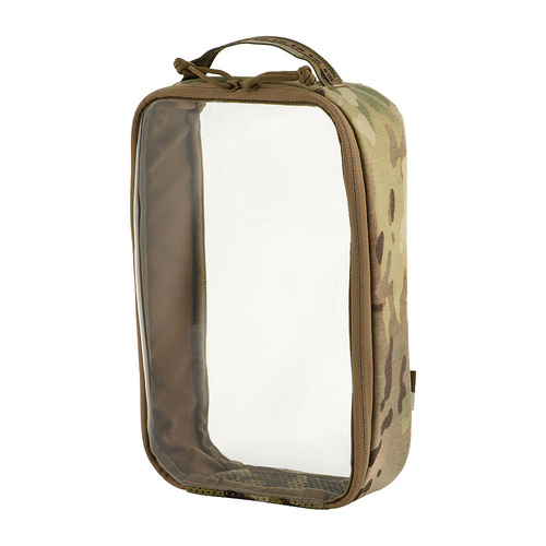 M-Tac - Elite Large Clear Pouch - 30 x 19 cm - Multicam - 10147008-L - Seitentaschen & Organizer