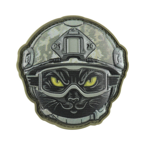 M-Tac – Emoji-Patch Nr. 13 Black Cat – PVC 3D – Camo – 51353513 - Andere