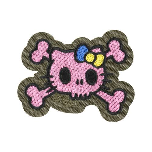 M-Tac – Kitty Pink Patch – Stickerei – Gelbe und Blaue Schleife – Ranger Green – 51393023 - Morale Patch