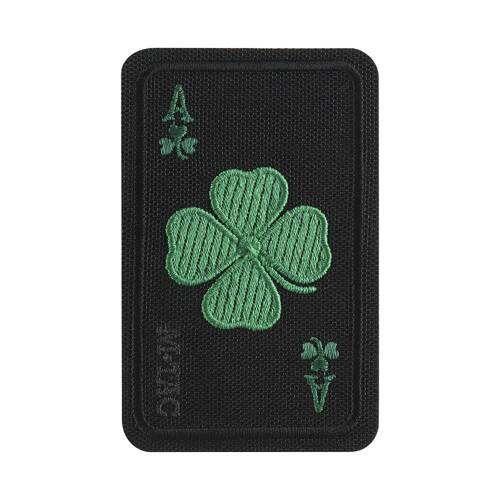 M-Tac – Lucky Card Patch – Cordura 500D – Kleeblatt – Schwarz – 51391002 - Andere