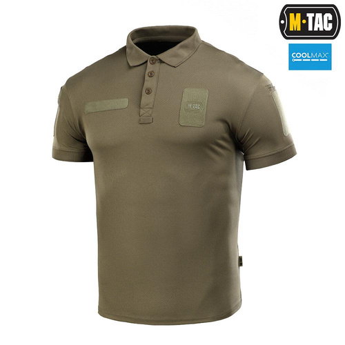 M-Tac - Polohemd Elite Tactical Coolmax - Olive - 80010001 - Poloshirts