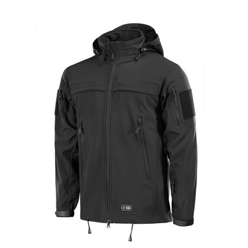 M-Tac - Softshell Police - Black - 20203002 - Militärjacken