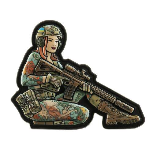 M-Tac – Tactical Girl №2 Yakuza Patch – PVC – Vollfarbe – 51116201 - Andere