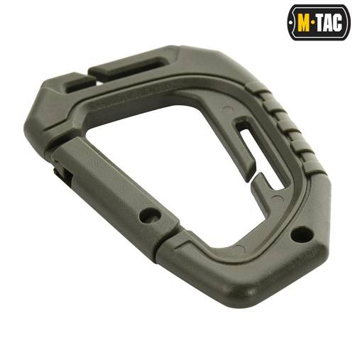 M-Tac - Taktischer Karabiner - Olive - MTC-TCTCRBNR-OD - Kunststoffkarabiner