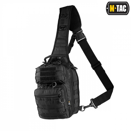 M-Tac - Tasche Urban Line Stadt Jäger Hexagon - Polyester - Czarny - GB0306-BK - Gürtel, Bein & Hüfttaschen