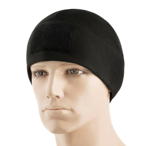 M-Tac - Wintermütze mit Patchpanel Watch Cap Elite - Fleece - Schwarz - 40017002 - Wintermützen