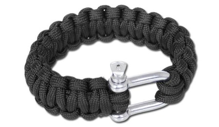 MFH - Survival-Armband - Schwarz - Survival & Bushcraft