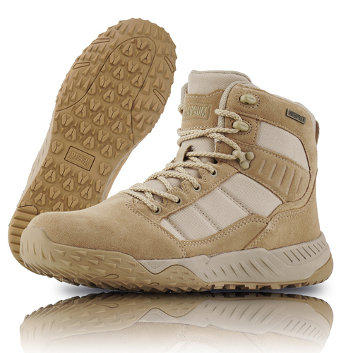 Magnum - Motru Mid WP Militärstiefel - Mittel - Desert Tan  - AVSSS22-MG-BD-01 - Wanderstiefel