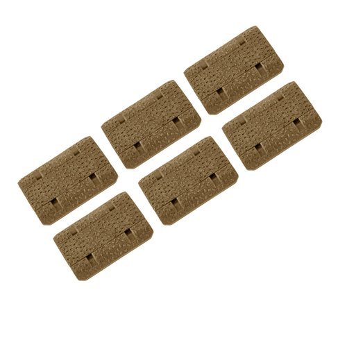 Magpul - M-LOK® Schienenabdeckung Typ 2 - 6 Stück - Flat Dark Earth - MAG603-FDE - Montageschienen