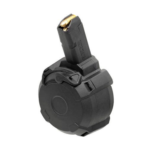 Magpul - PMAG D-50® GL9 Trommelmagazin für PCC Karabiner - 9x19 mm Para - Schwarz - MAG1137-BLK - AR-Magazine