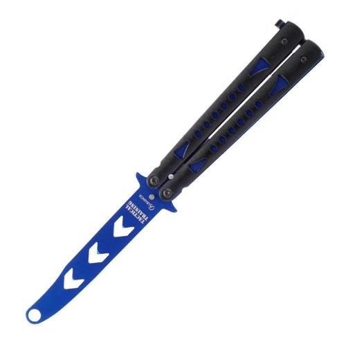 Martinez Albainox - Ausbildung Schmetterlingsmesser - Blau - 02164 - Trainingsmesser