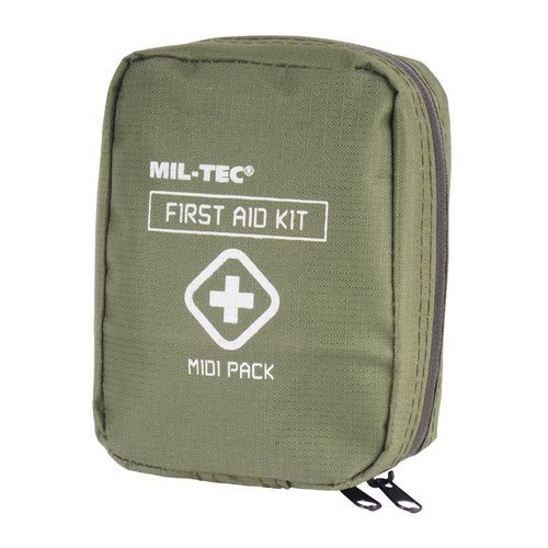 Mil-Tec - Erste-Hilfe-Kit - Midi Pack - OD Grün - 16025900 - Erste Hilfe