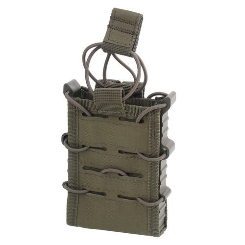 Mil-Tec - Flex Open Top Single Magazine Pouch - OD Green - 13497301 - Magazin & Munitionstaschen