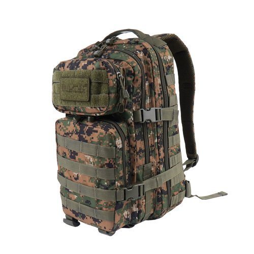 Mil-Tec - Kleine Assault Pack - Digital Woodland - 14002071 - Stadt, EDC, 1 Tag (bis zu 25 Liter)