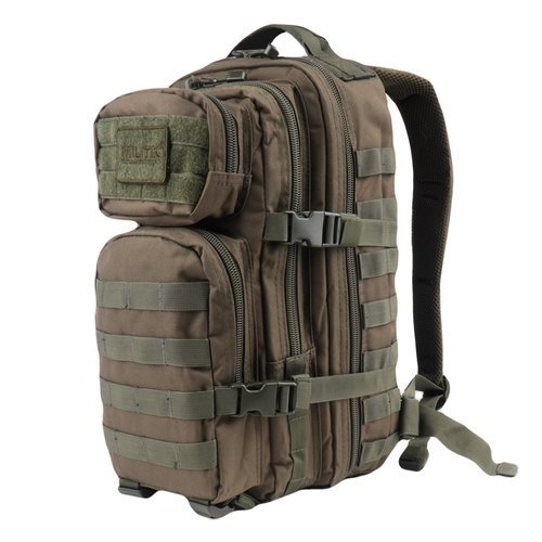 Mil-Tec - Kleine Assault Pack - OD Grün - 14002001 - Stadt, EDC, 1 Tag (bis zu 25 Liter)