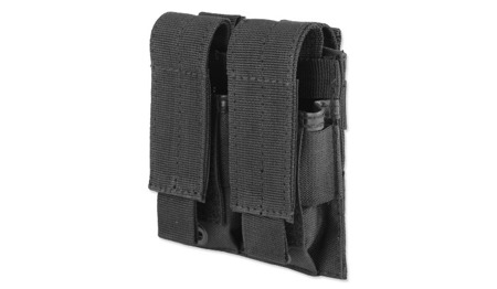 Mil-Tec - Modular Double Pistol Pouch für 2 Magazine - schwarz - 13495502 - Magazin & Munitionstaschen