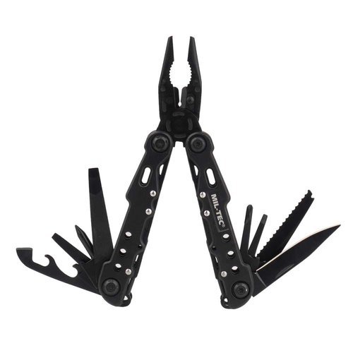 Mil-Tec - Multi Tool schwarz groß mit Etui - 15406102 - Multitools