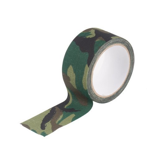 Mil-Tec - Stoff-Tarn-Band - Woodland – 15934020   - Tarnbänder