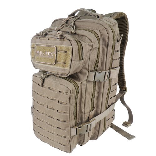 Mil-Tec - kleiner Angriff Pack Laserschnitt - Coyote Tan - 14002605 - Stadt, EDC, 1 Tag (bis zu 25 Liter)