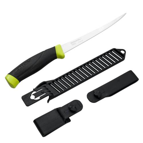 Morakniv - Messer Fishing Comfort Filet 155 - Schwarz - NZ-FCF-SS-01 - Feststehende Messer