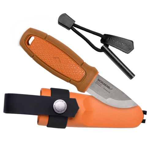 Morakniv - Outdoor Messer Eldris Neck Knife - Edelstahl - Orange - NZ-ELN-SS-95 - Feststehende Messer