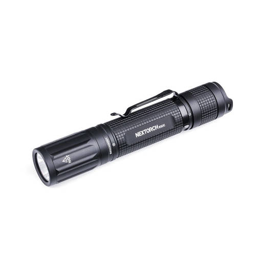 NEXTorch - E52 C LED Taktische Taschenlampe mit 4800 mAh Akku - 3000 lm - Schwarz - E52C - LED-Taschenlampen