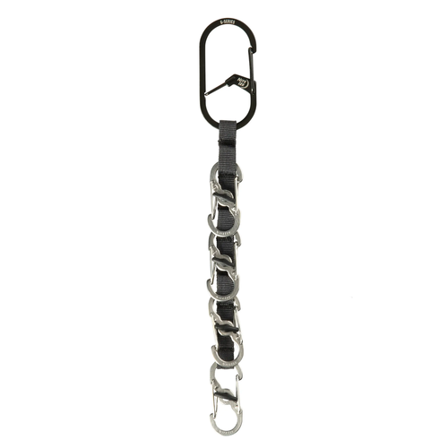 Nite Ize - Karabiner GearLine Mini Key - Stahl - Schwarz - GLMK-A1-R3 - Schlüsselanhänger