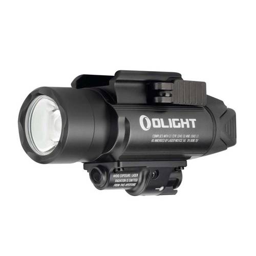 Olight - Waffenlicht mit Laservisier BALDR Pro - 1350 Lumen - Schwarz - Taktische Taschenlampen