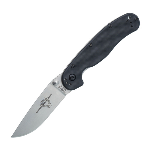 Ontario - Klappmesser RAT II - Liner Lock - Silber - 8860 - EDC-Messer