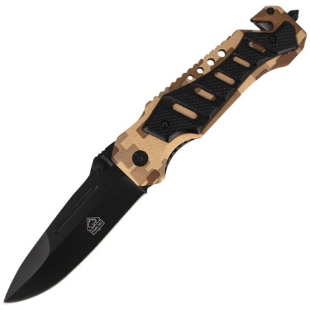 Puma - Messer Solingen AISI 420 Camo 90 mm Rettungs-Folder - 306312 - Rettungsmesser