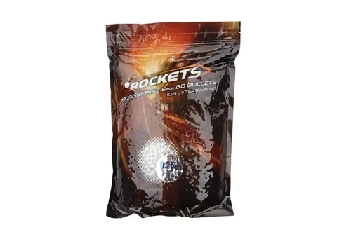 Raketen - ASG Professional Geschosse - 0,25 g - 8000 Stück - Weiß - ROC-16-005151 - 0.25 g BBs